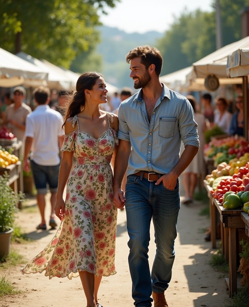 10 Affordable Date Ideas That'll Impress Without Breaking the Bank! - 6. Visit a Local Farmer's Market