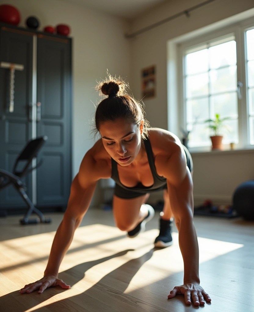 11 Awesome Strength Exercises for Your Home Gym - 11. Mountain Climbers