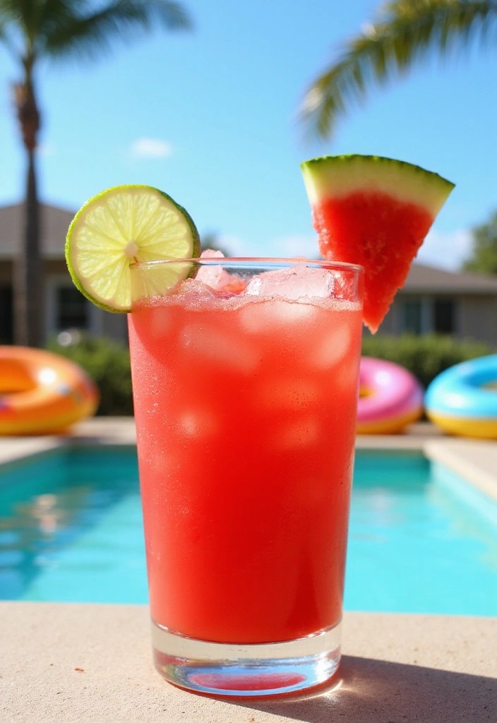 12 Guilt-Free Low-Cal Cocktails That Are Perfect for Your Next Party! - 5. Watermelon Lime Fizz