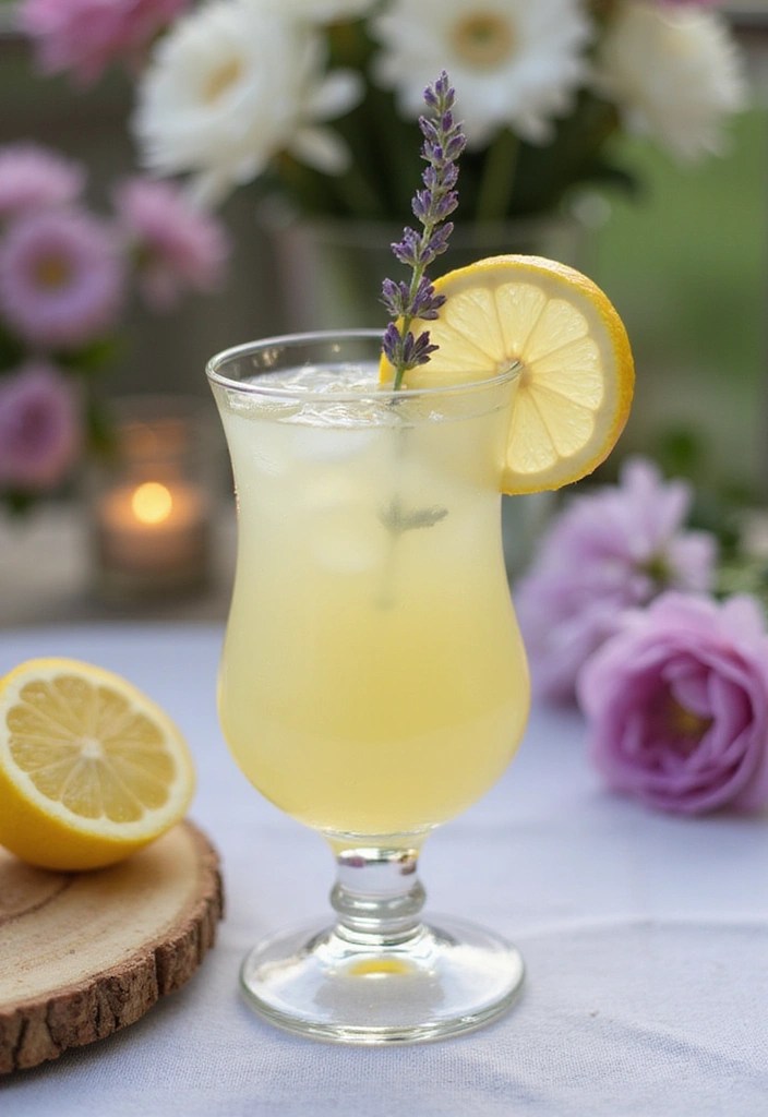 12 Guilt-Free Low-Cal Cocktails That Are Perfect for Your Next Party! - 7. Lavender Lemonade Vodka