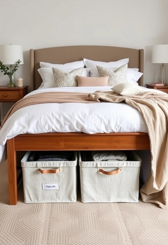 20 Decluttering Tips To Effectively Simplify Your Life - 14. Make Use of Under-Bed Storage