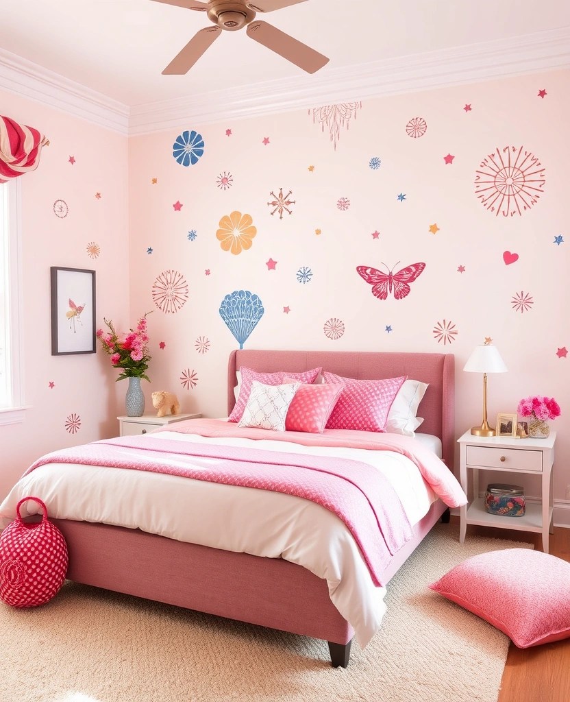 21 Ridiculously Easy DIY Home Decor Projects (Even Your Pet Could Do #9!) - 20. DIY Wall Decals