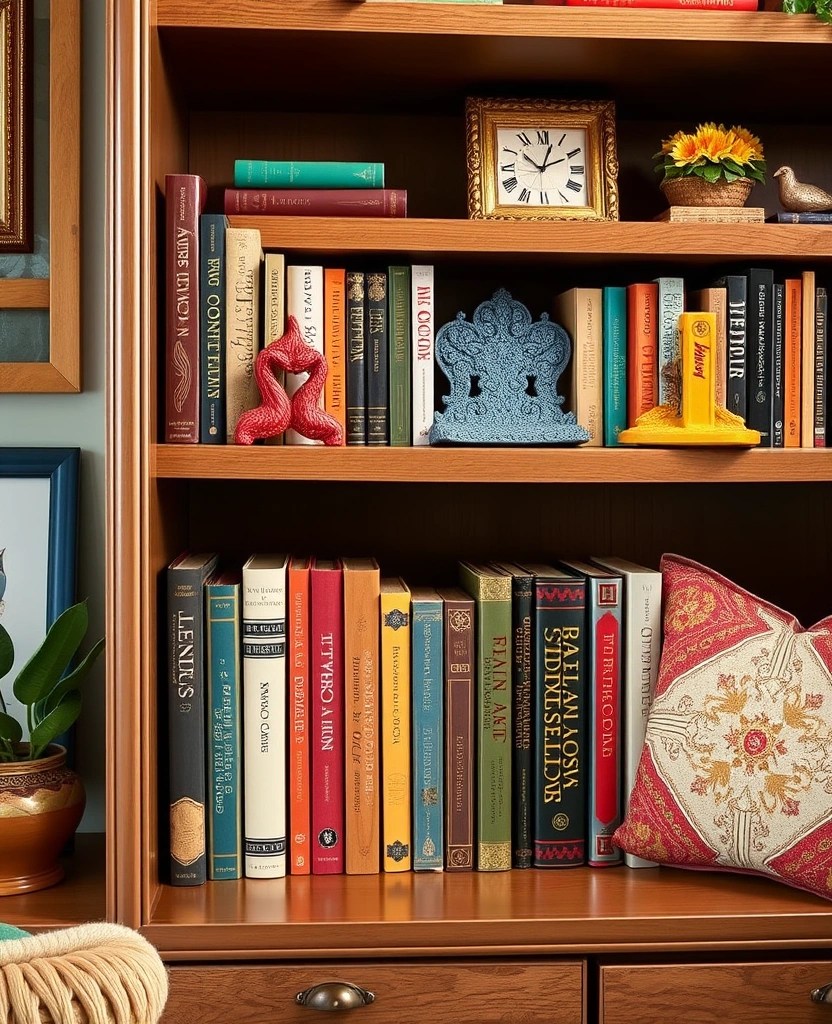 21 Ridiculously Easy DIY Home Decor Projects (Even Your Pet Could Do #9!) - 21. DIY Bookends