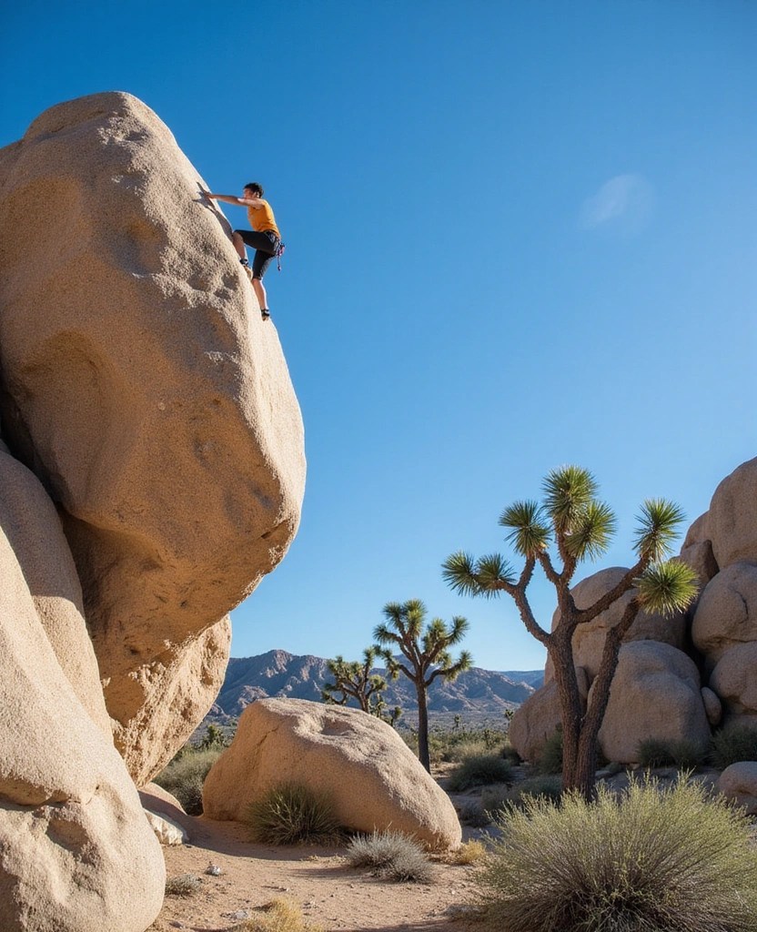 9 Thrilling Outdoor Escapes to Add to Your Bucket List Adventures! - 5. Rock Climbing in Joshua Tree National Park, California