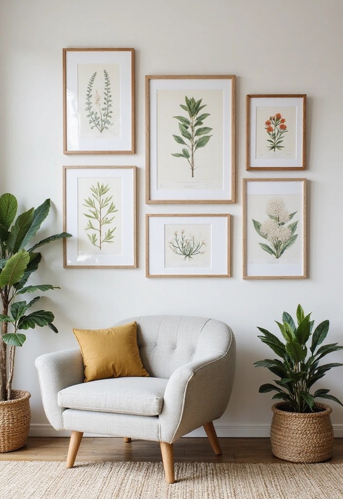13 DIY Castlecore Projects That Will Transform Your Home Into a Fairytale Kingdom! - 12. Botanical Prints