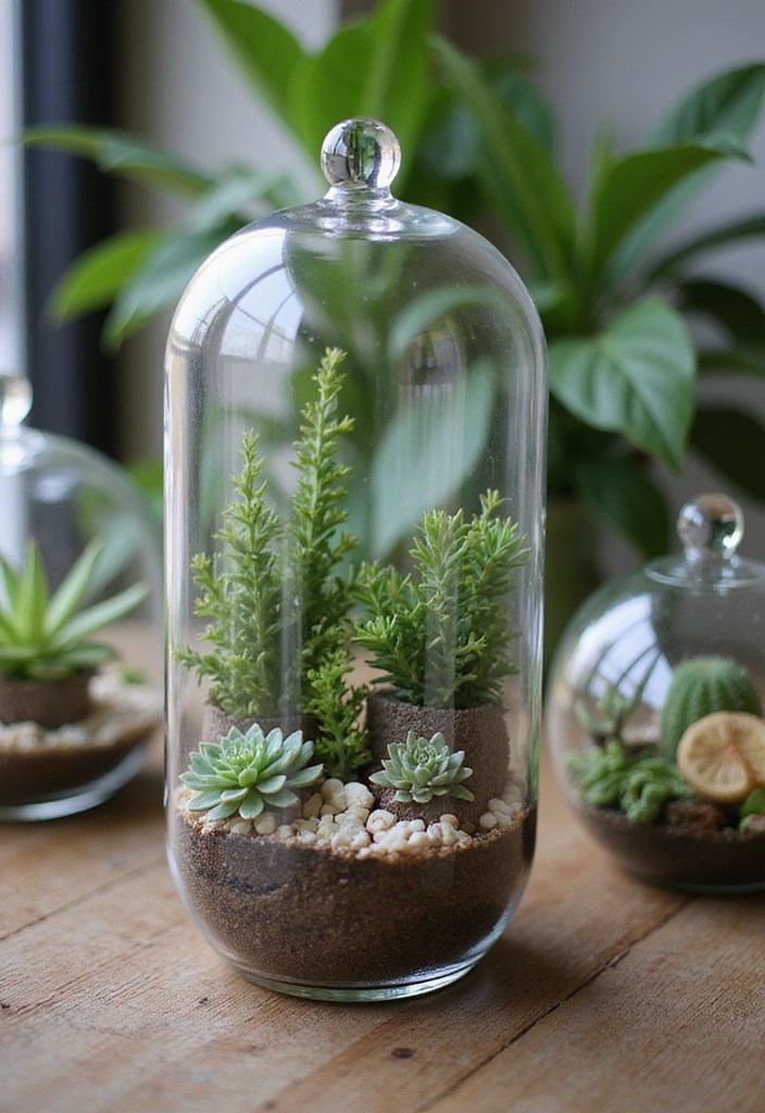13 DIY Castlecore Projects That Will Transform Your Home Into a Fairytale Kingdom! - 5. Ethereal Glass Terrariums